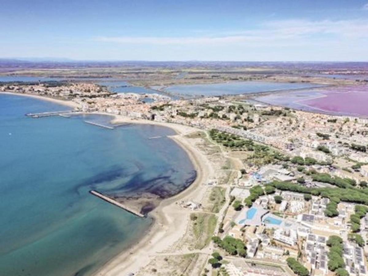 3 Pieces Climatise Avec Terrasse, Parking Prive, A 100M De La Plage, 7 Couchages - Fr-1-307-148 Le Grau-du-Roi Luaran gambar